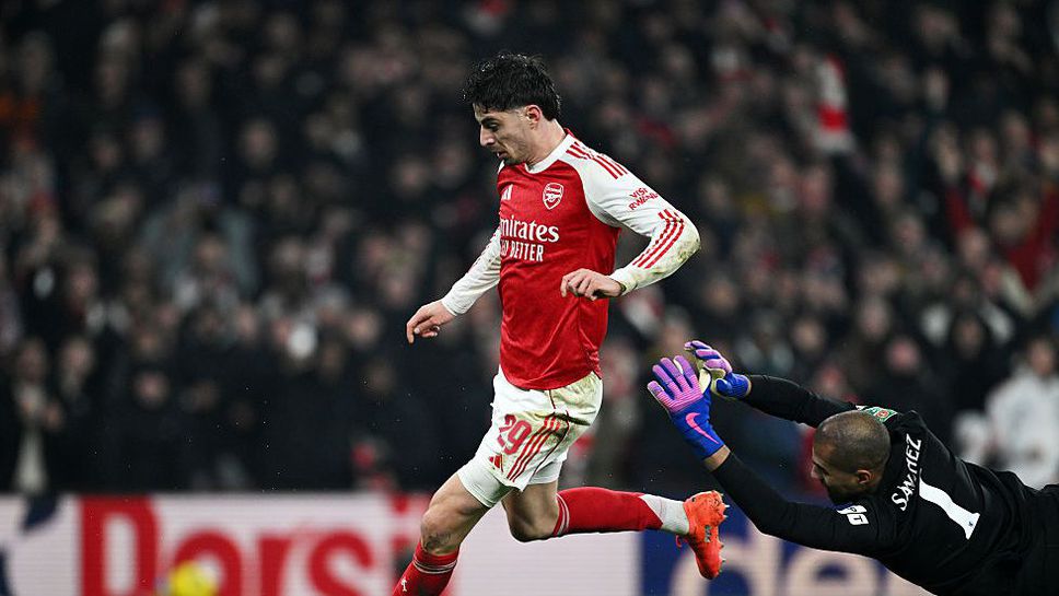 Кай Хавертц е аут за дербито с Тотнъм