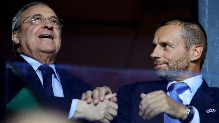 Президентът на УЕФА Александър Чеферин се обяви отново против идеята