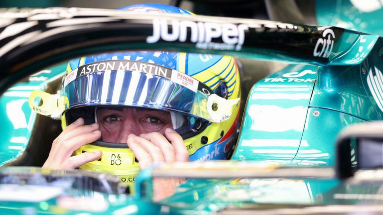 Двукратният световен шампион във Формула 1 Фернандо Алонсо бе над