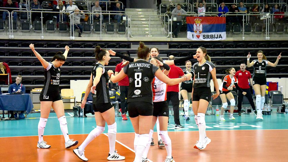 Гергана Димитрова и Алба-Блаж на полуфинал за Купата на  CEV