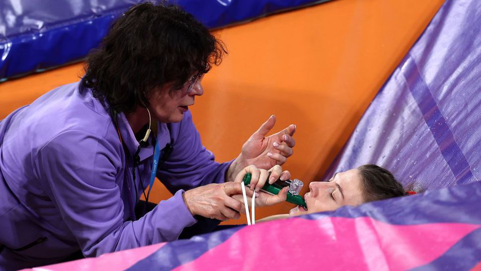 Счупилата вчера глезена си Марго Шеврие се закле да участва на Олимпийските игри в Париж