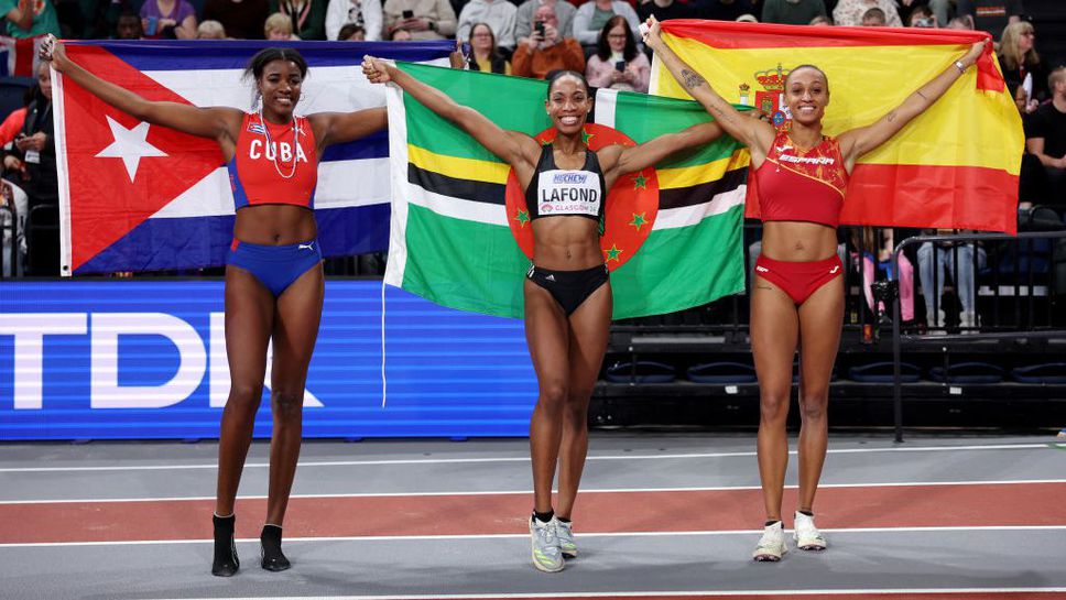 Атлетка от Доминикана направи шоу за световната титла в тройния скок