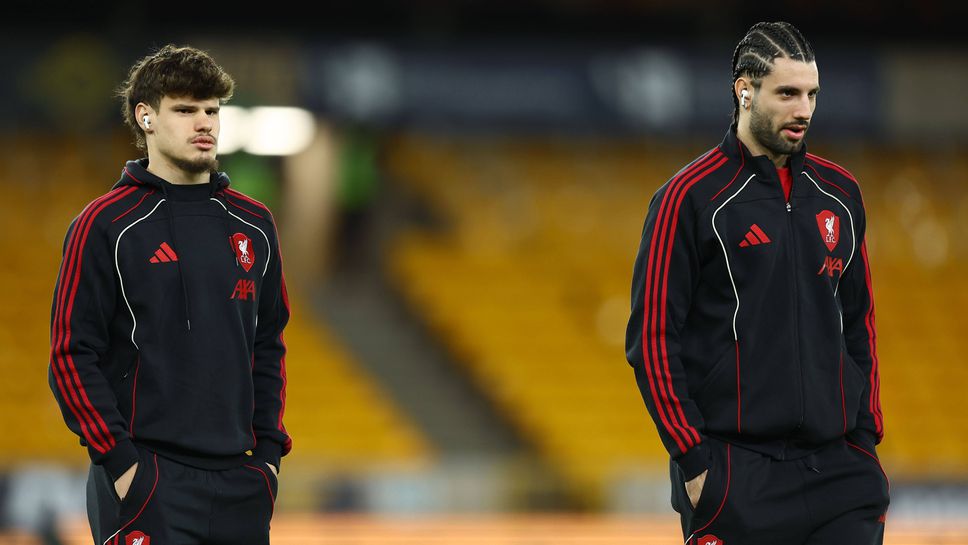 Съставите на Уулвърхамптън и Ливърпул