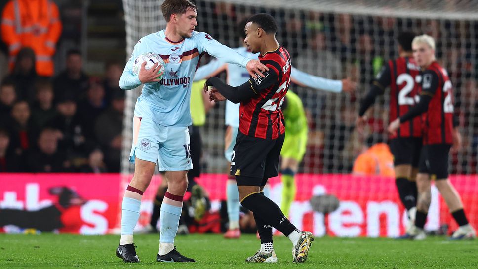 Игор Тиаго и Брентфорд изостанаха от Европа след хикс срещу Борнемут