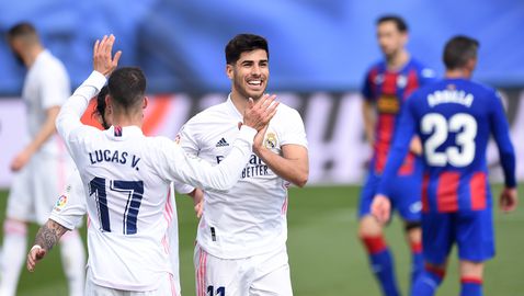 Реал Мадрид записа нов успех и изглежда готов за важната седмица (видео)