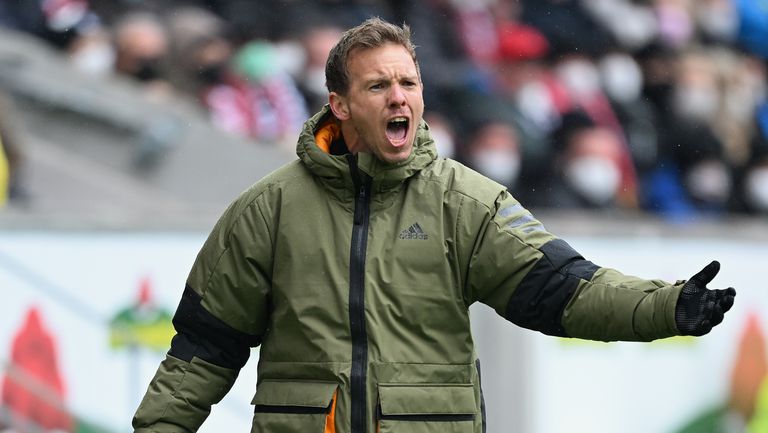 Треньорът на Байерн Мюнхен Юлиан Нагелсман сам поиска след победата