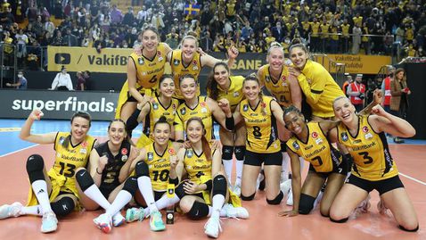 Вакъфбанк победи Фенербахче в първия полуфинал в ШЛ 🏐