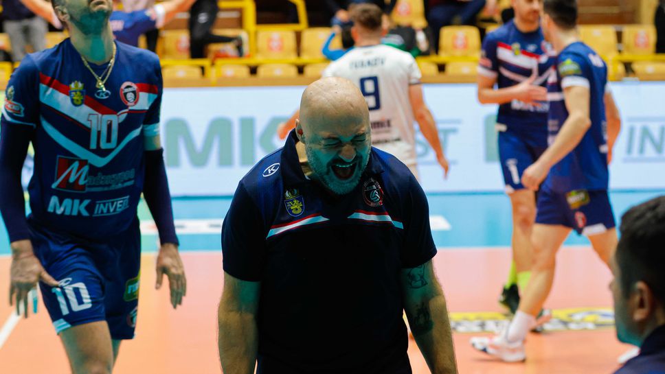 Франческо Кадеду: Беше много трудно, както ще бъде и в останалите мачове от плейофа