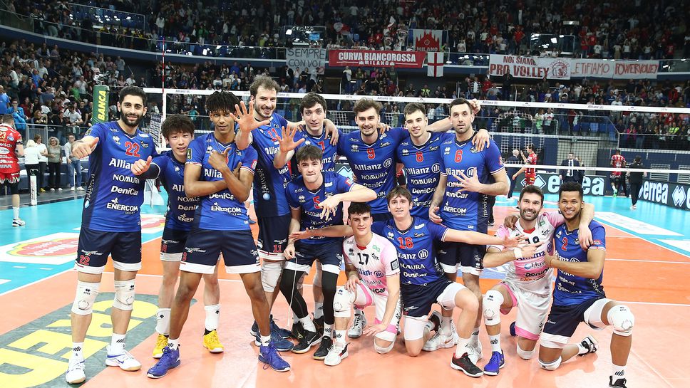 Милано стигна до решаващ пети мач срещу Перуджа след страхотен обрат