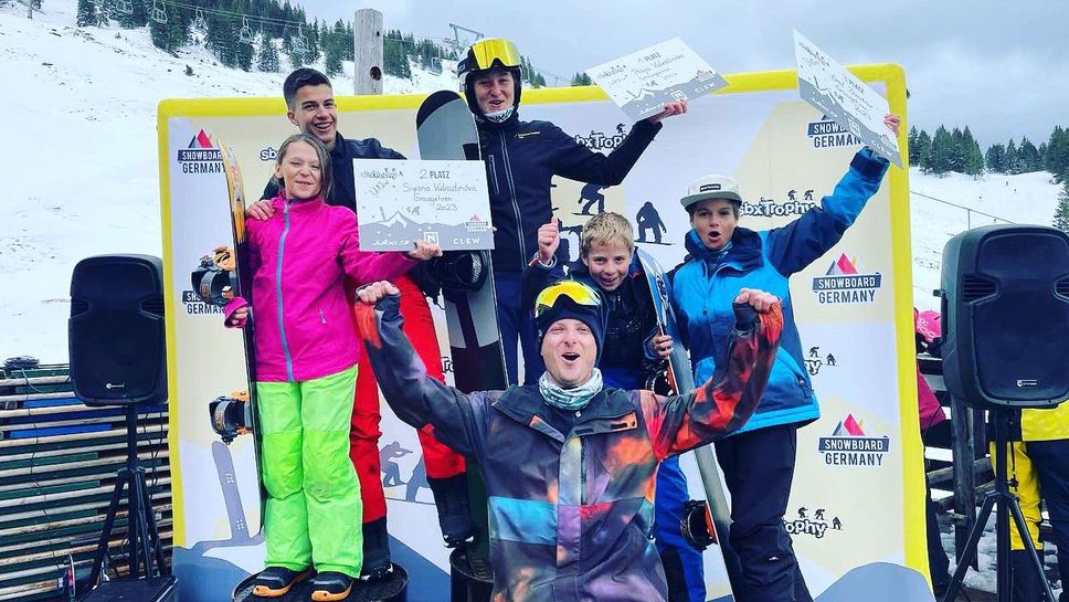 Българка спечели титлата на Германия в сноуборд кроса