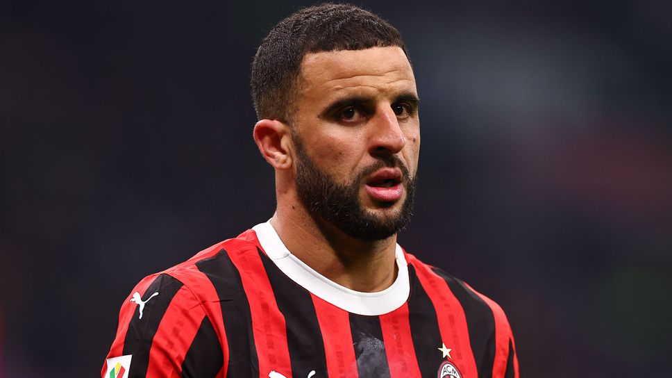 Десният бек на МиланКайл Уокър говори в своя подкаст към