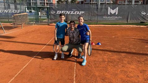  Децата, които Григор изпрати в академията на Муратоглу, са от родното му Хасково 