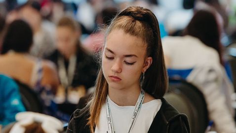 Анджелика Ненова единствена от българките спечели партията си от четвъртия кръг на ЕП по шахмат