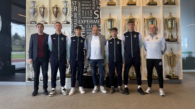 Лудогорец награди с парични средства четирима национали на България U17
