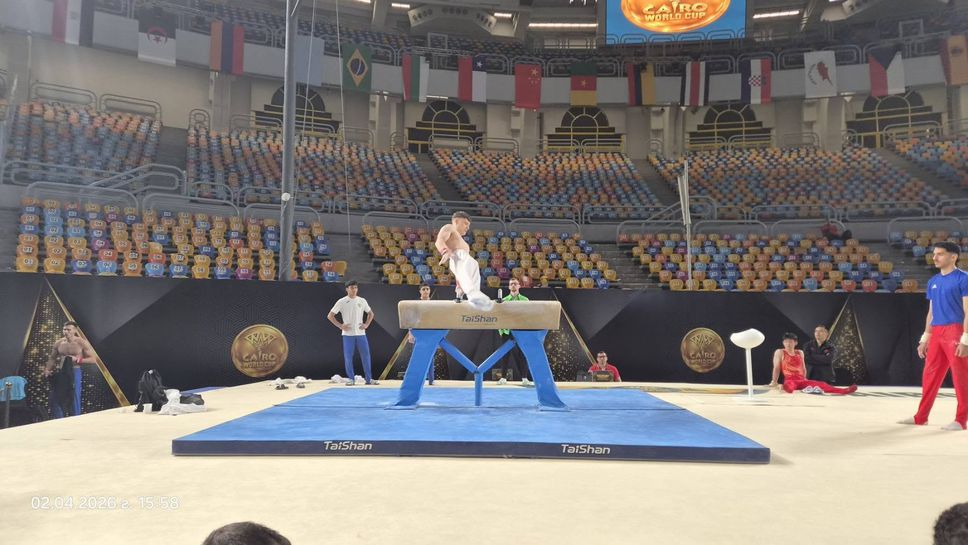 Давид Иванов с много добра подиум тренировка преди Световната купа в Кайро