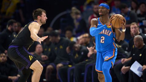 Свръхзвуковите Тъндър разгромиха Лейкърс, Дончич се контузи