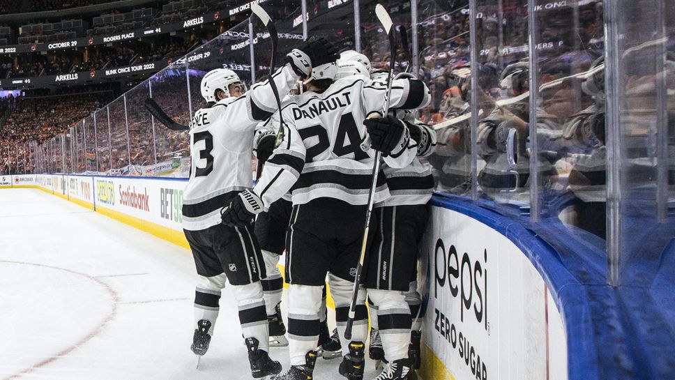 ЛА Кингс записа драматичен успех над Едмънтън в плейофите на НХЛ