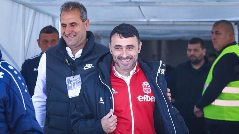 Наставникът на ЦСКА 1948 Тодор Янчев не бе доволен от