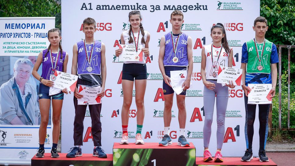 Отново софийски победи за Борис Фусков и Ивона Йорданова младежката атлетика 
