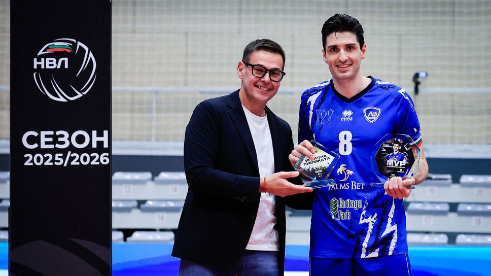 Тодор Скримов е MVP на сезона, Играч на публиката и част от Идеалния отбор