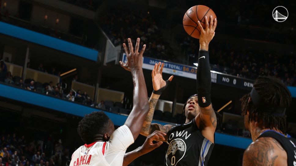 Голдън Стейт се справи с Хюстън (видео)