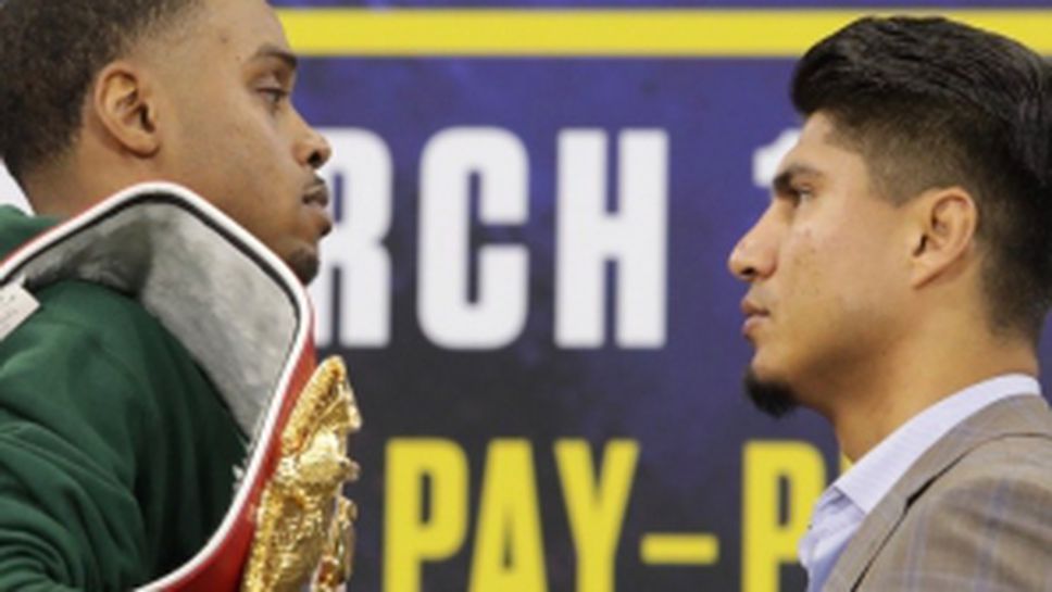 Ерол Спенс и Майки Гарсия застанаха лице в лице