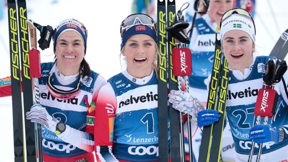 Позната доминация на Терезе Йохауг и на старта на "Тур дьо ски"