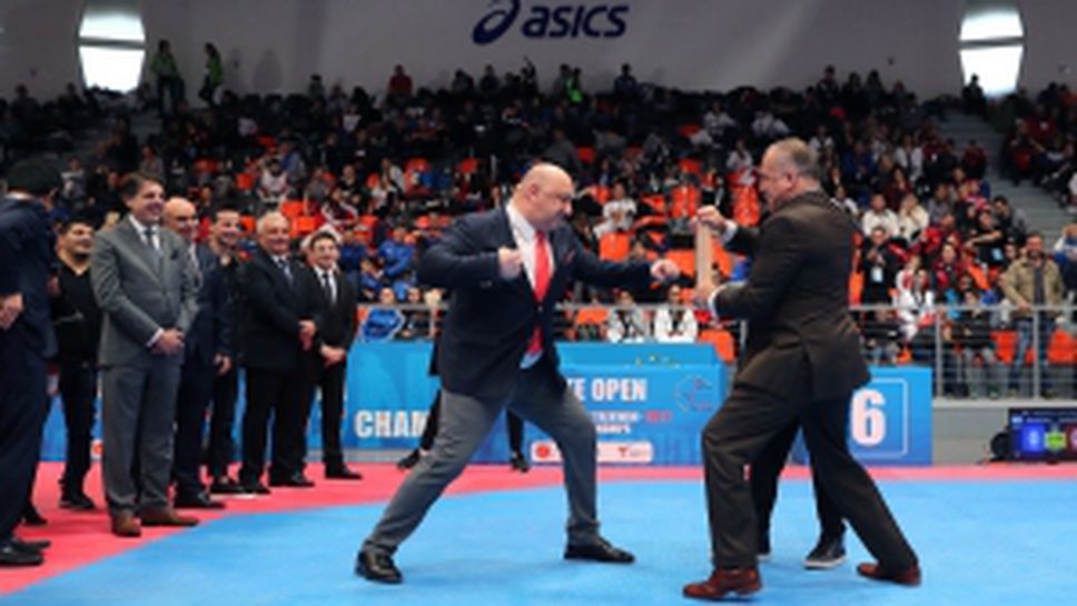 Красен Кралев откри международния турнир по таекуондо в София