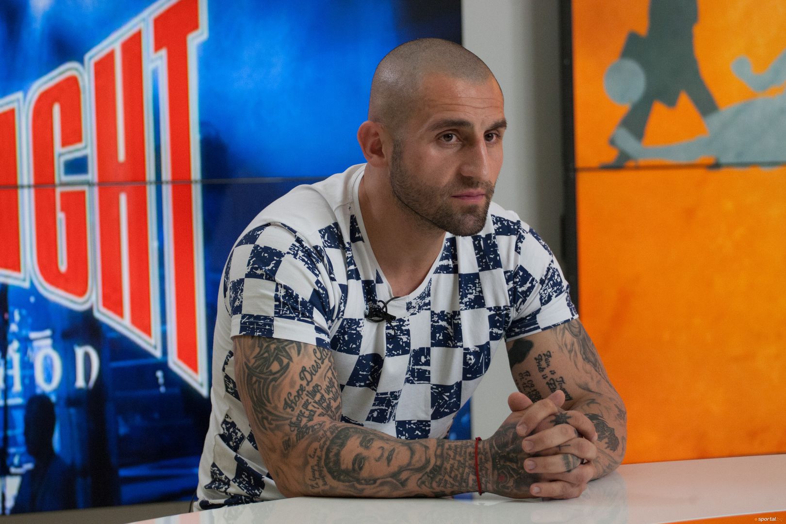 Детелин Далаклиев и Едуард Саруханян преди MAXFIGHT 42