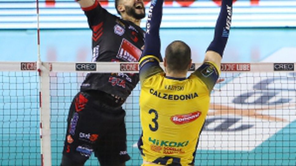 Соколов - Казийски 27:22! Лубе би Верона след 3 часа в луд първи 1/4-финал