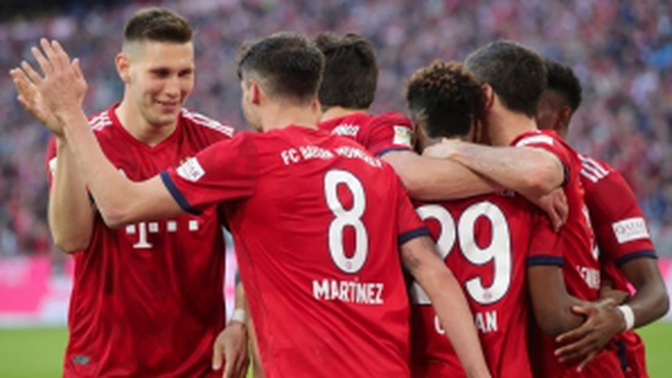 Байерн (Мюнхен) - Борусия (Дортмунд) 5:0