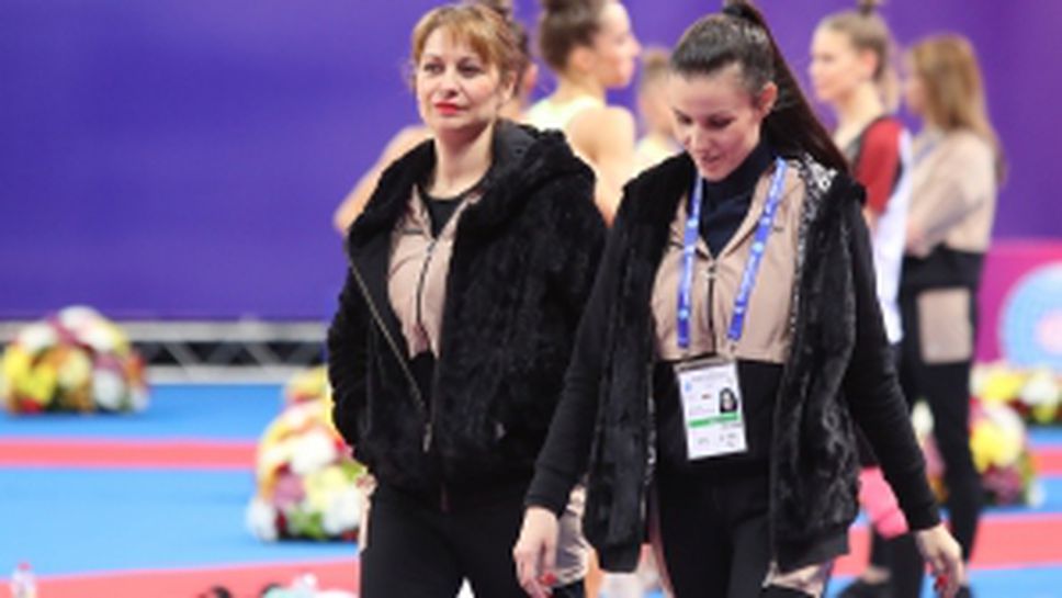 Подиум тренировка на Невяна Владинова и Катрин Тасева