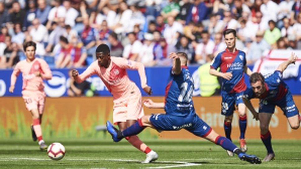 Уеска - Барселона 0:0