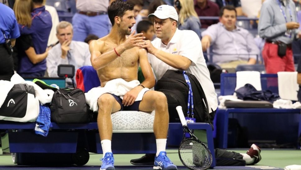 Джокович: Рамото ме притеснява от няколко седмици