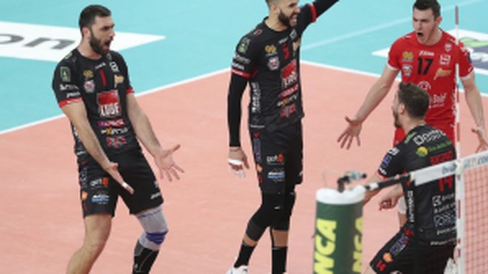 Цветан Соколов заби 36 точки! Лубе обърна Тренто в полуфинал №1 в Италия