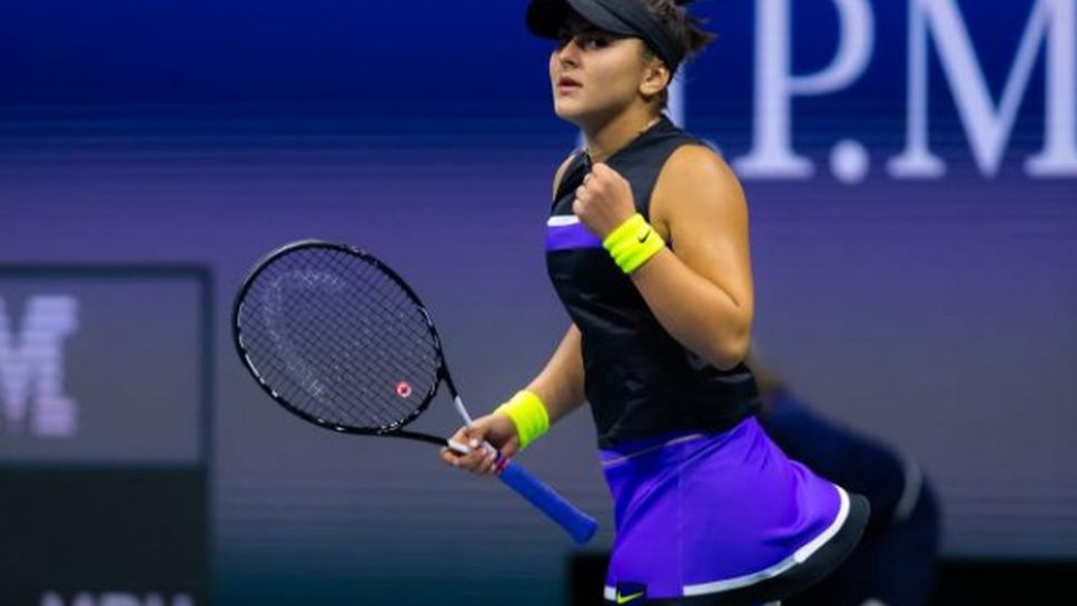 19-годишната Андрееску стигна полуфинал на US Open