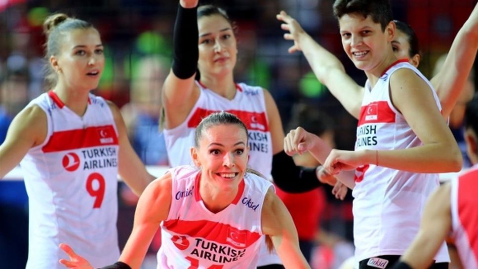 Турция отнесе Холандия и е на полуфинал на Евроволей 2019 (видео + снимки)