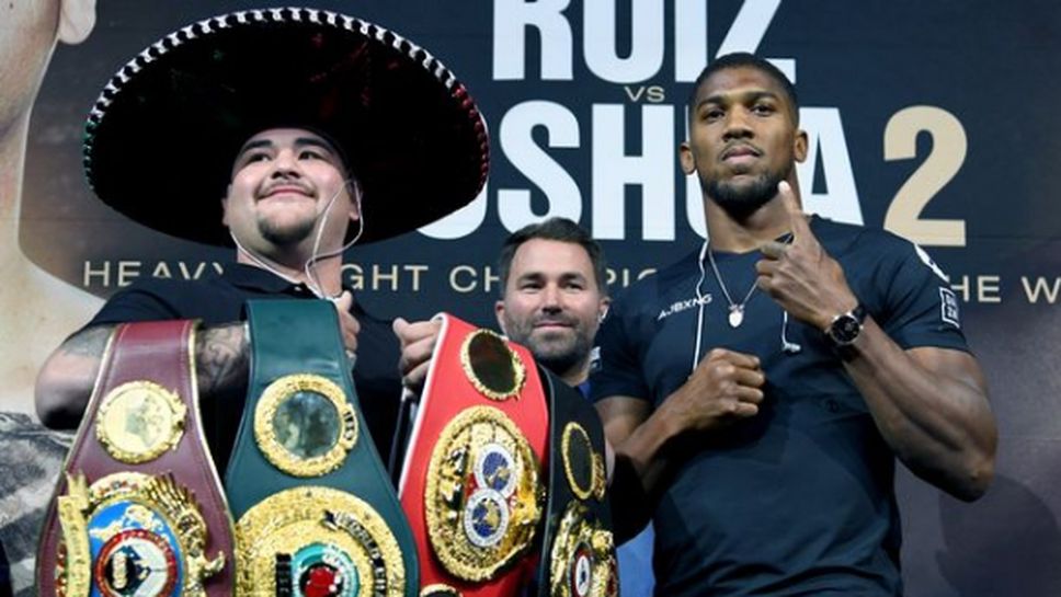 Джошуа за реванша с Руис: Готвя се за бой с вълка в овча кожа