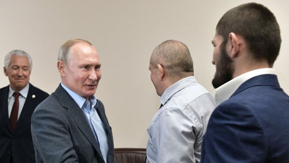 Путин се срещна с Нурмагомедов, хвали го за боя с Порие