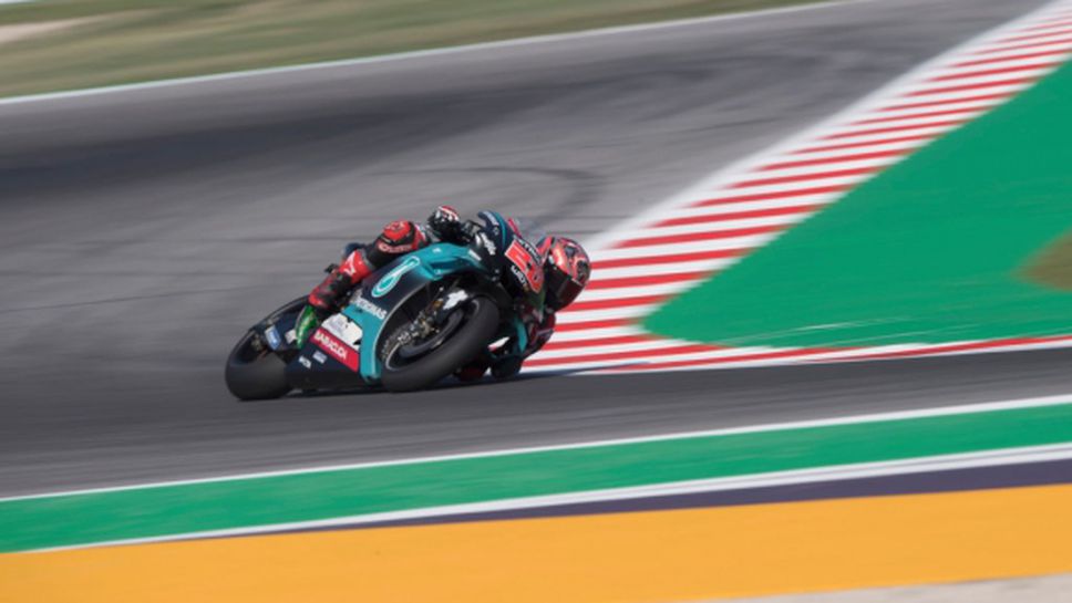 Куартараро най-бърз в третата тренировка от MotoGP на "Мизано"