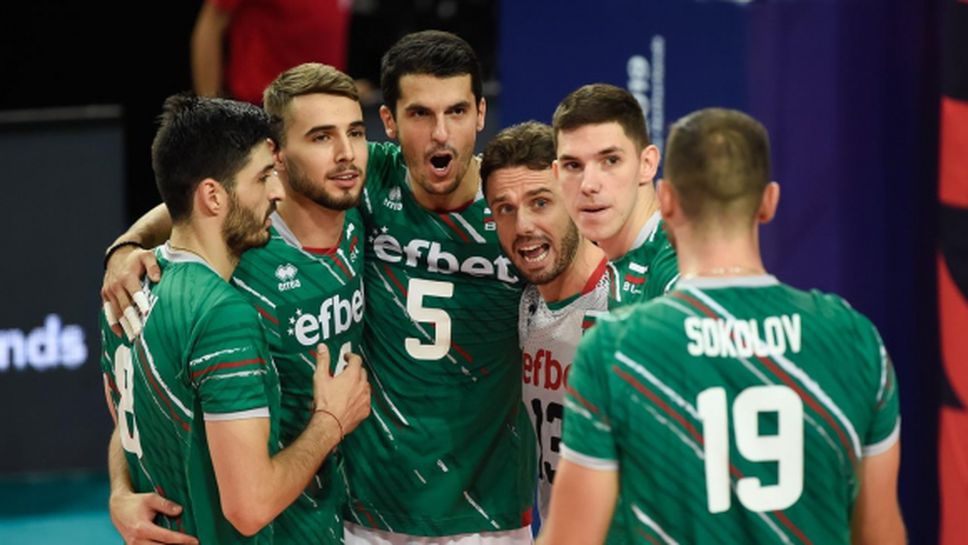 България срещу Словения на 1/8-финал на Евроволей 2019