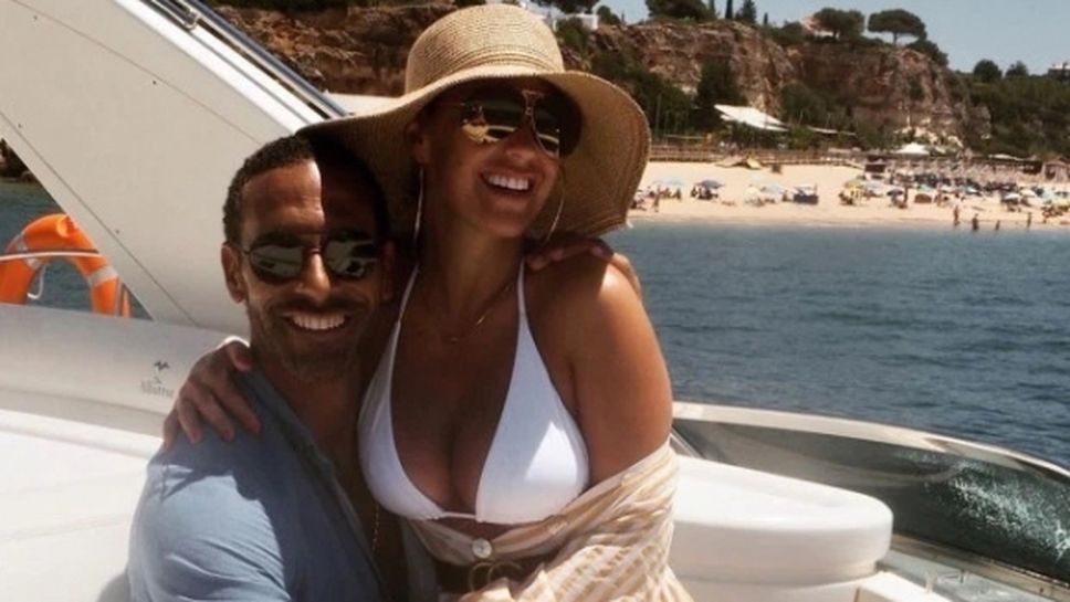 Появиха се подробности за тайната сватба на Рио Фърдинанд (снимки)