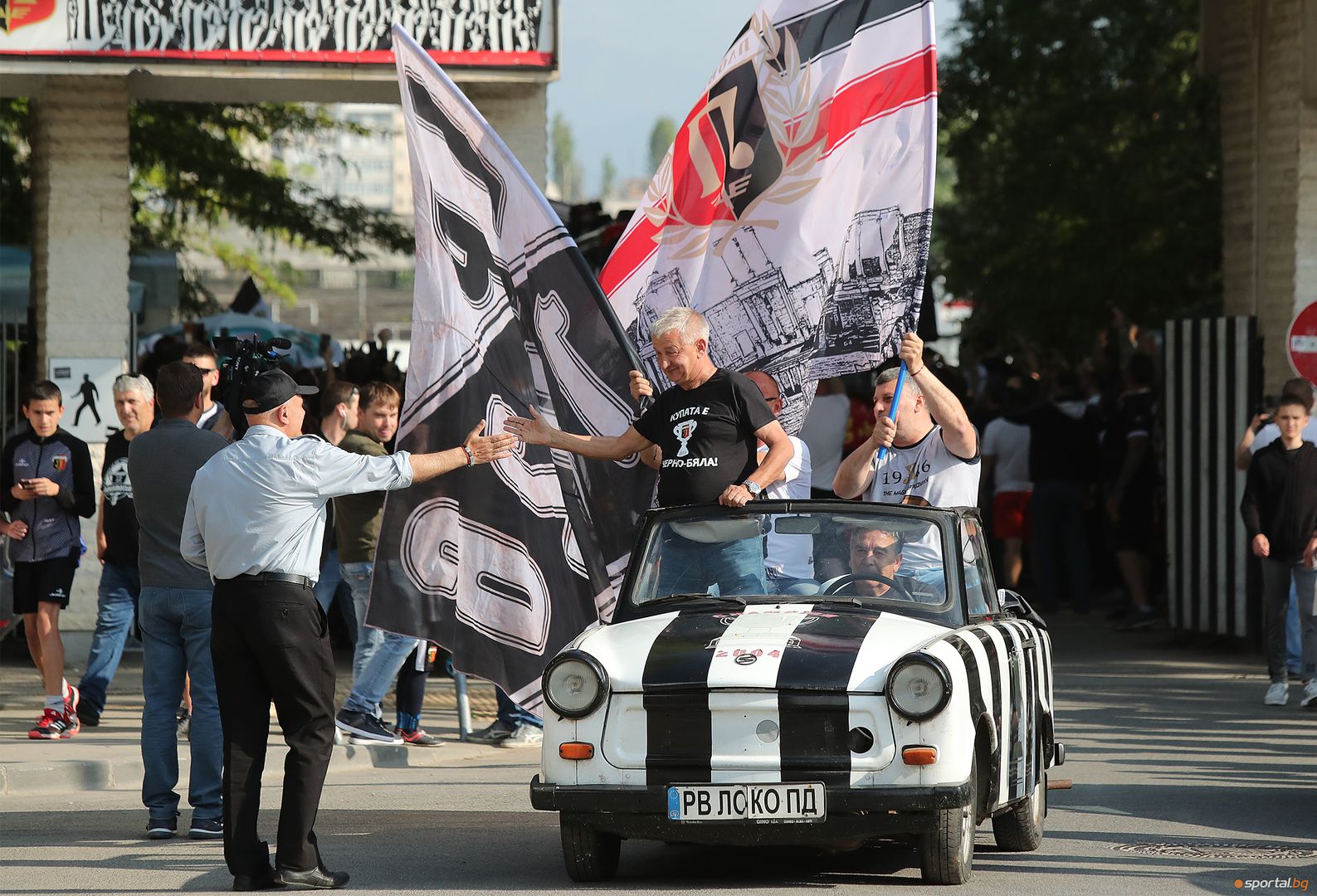 Пловдив празнува победата на "Смърфовете"