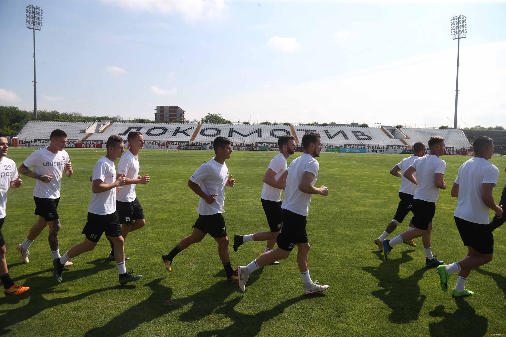 Първата тренировка в Локомотив (Пловдив) за новия сезон