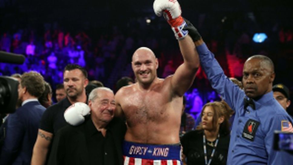 Тайсън Фюри срази Том Шварц само за два рунда в Лас Вегас