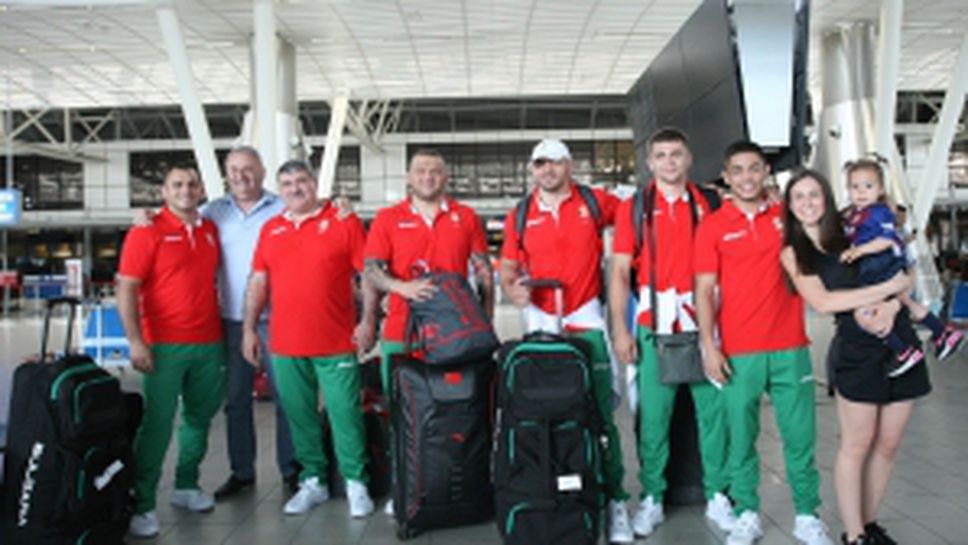 Националите ни по свободна борба заминаха за Европейските олимпийски игри в Минск