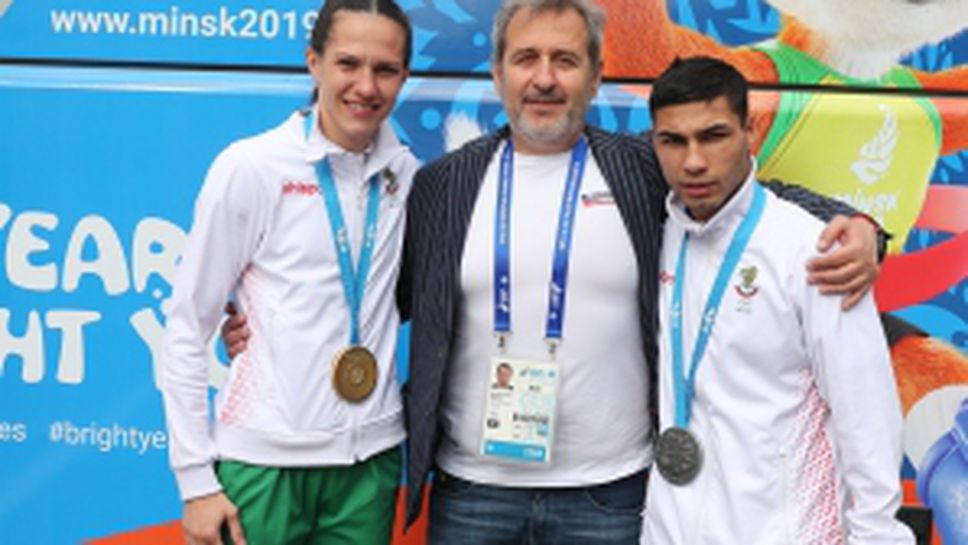 Даниел Асенов остана със сребърен медал от Европейските игри