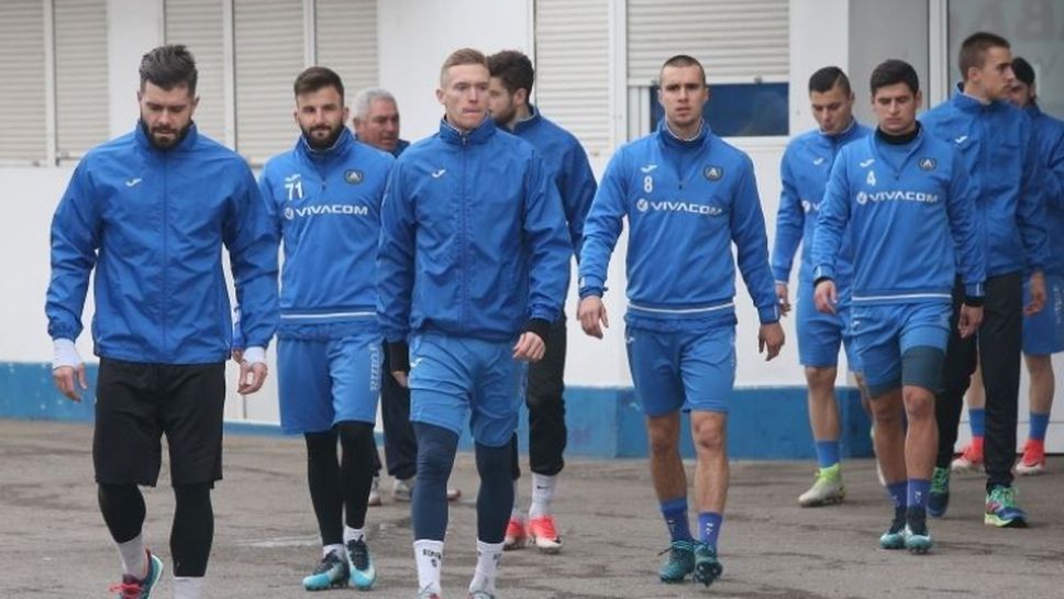 Футболистите на Левски с първа тренировка за 2018-а година