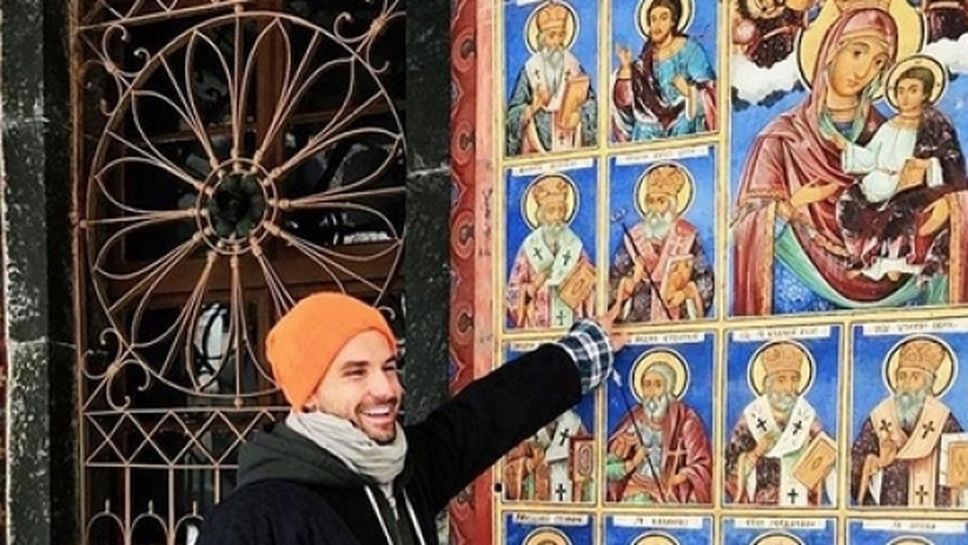 Григор Димитров посети Рилския манастир (снимки)