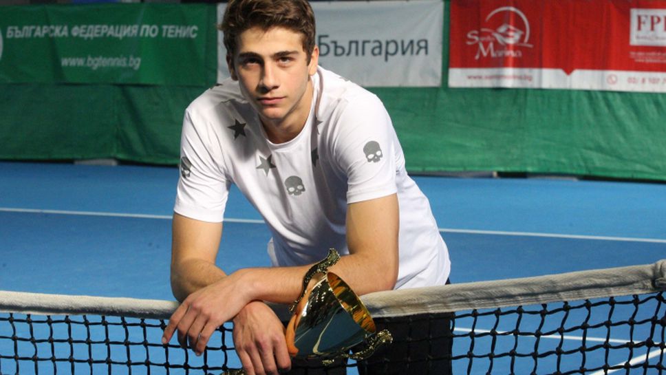 Александър Донски спечели Държавното първенство по тенис за мъже
